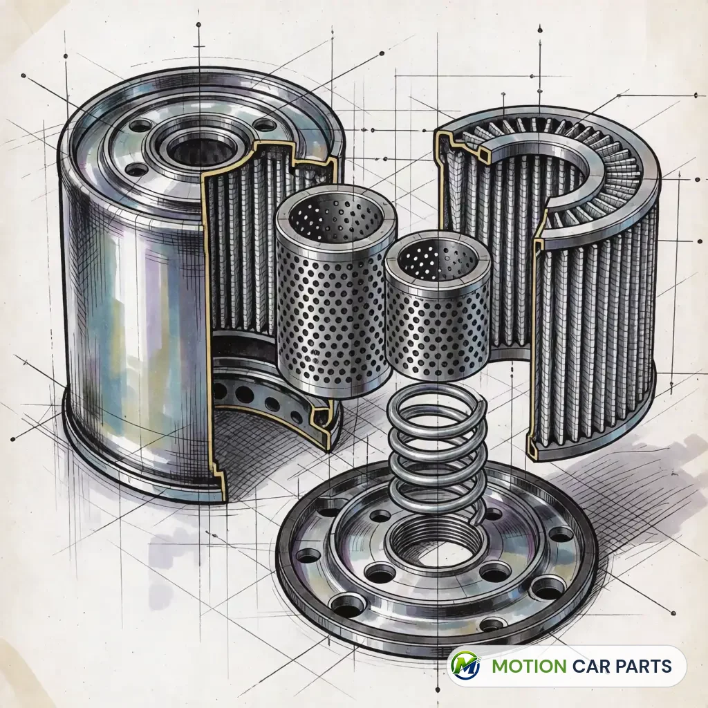 Motion oil filter MT 731A