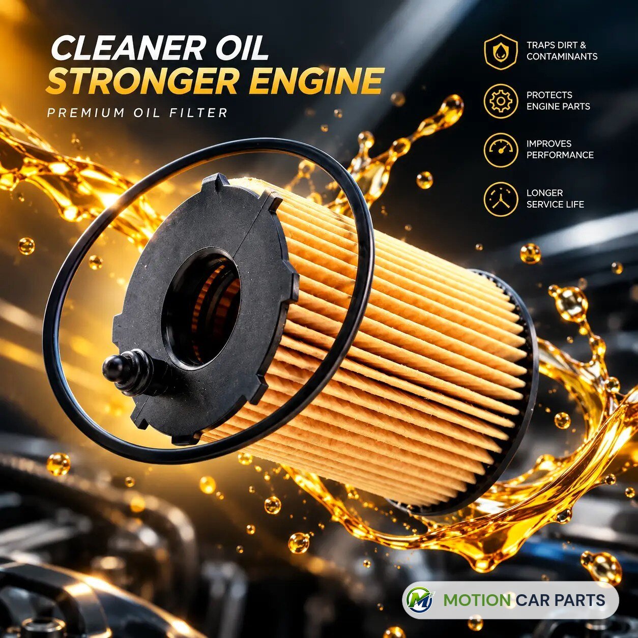Motion oil filter M 2180
