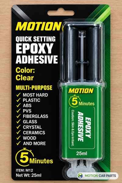 New: Motion Quick-Set Epoxy Adhesive (Clear & Grey)